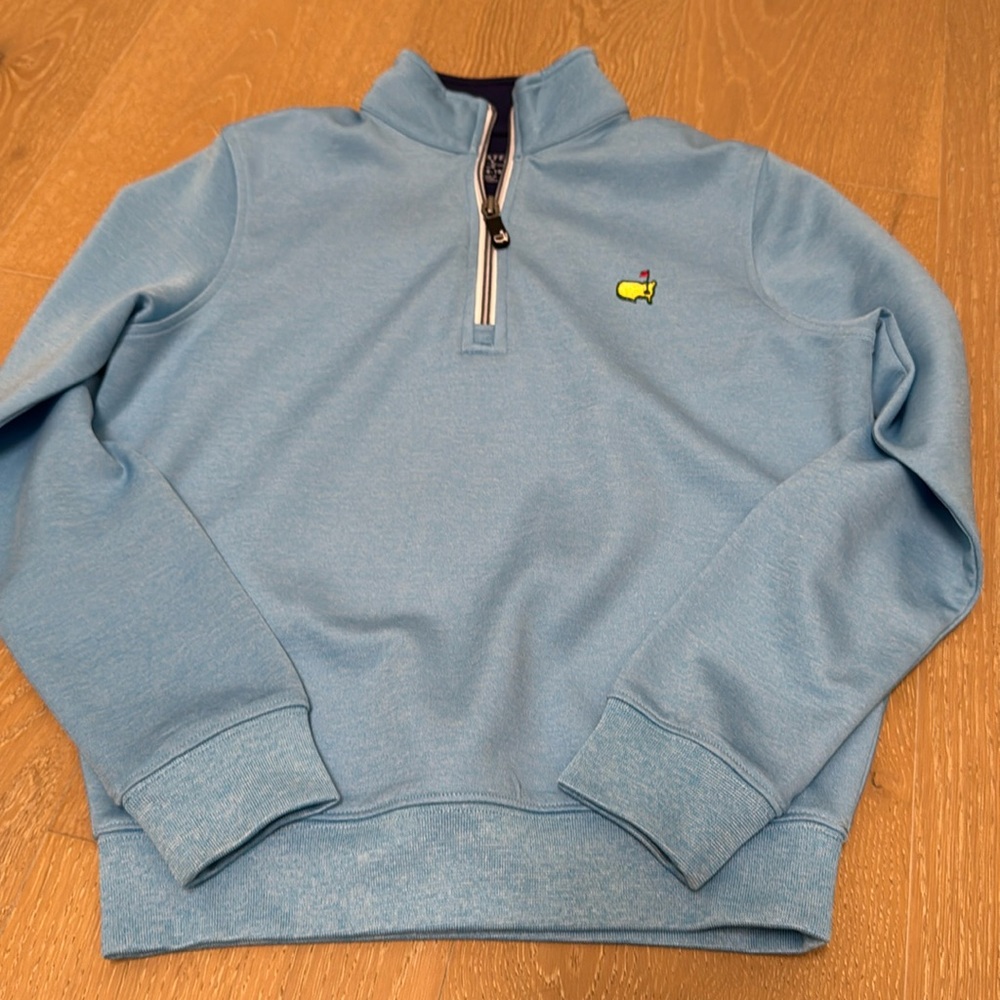 Kids masters Solid Performance Quarter-Zip size 8-10 boys